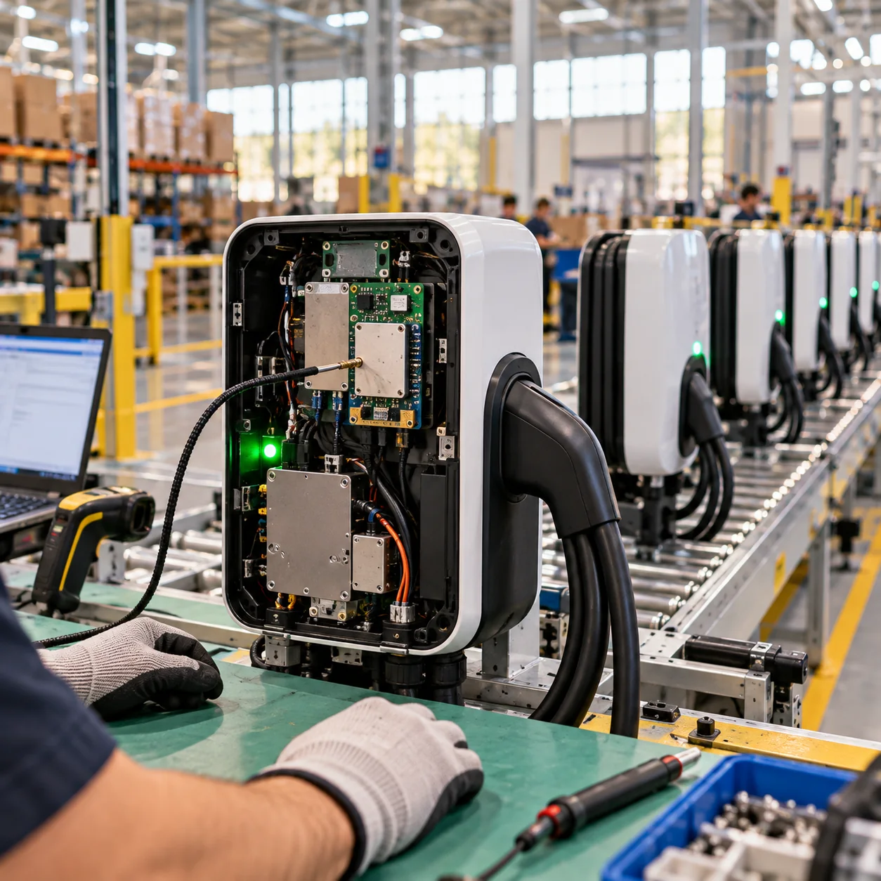 Why emnify’s OEM Program Moves Charger Connectivity Onto the Factory Floor